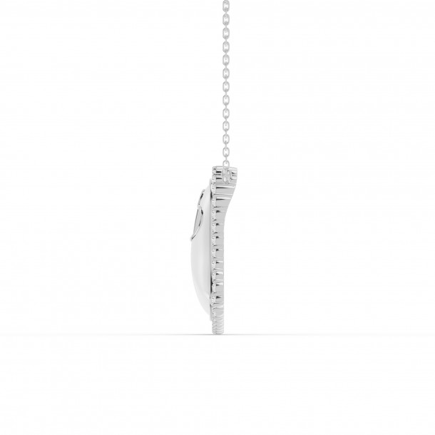 Ожерелье RC11123-CERM-WHITE-8WPND-NAT